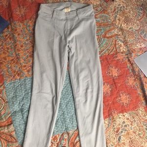 Grey jeggings